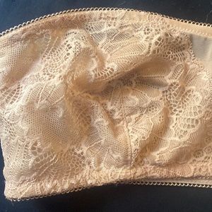 Free people strapless bra